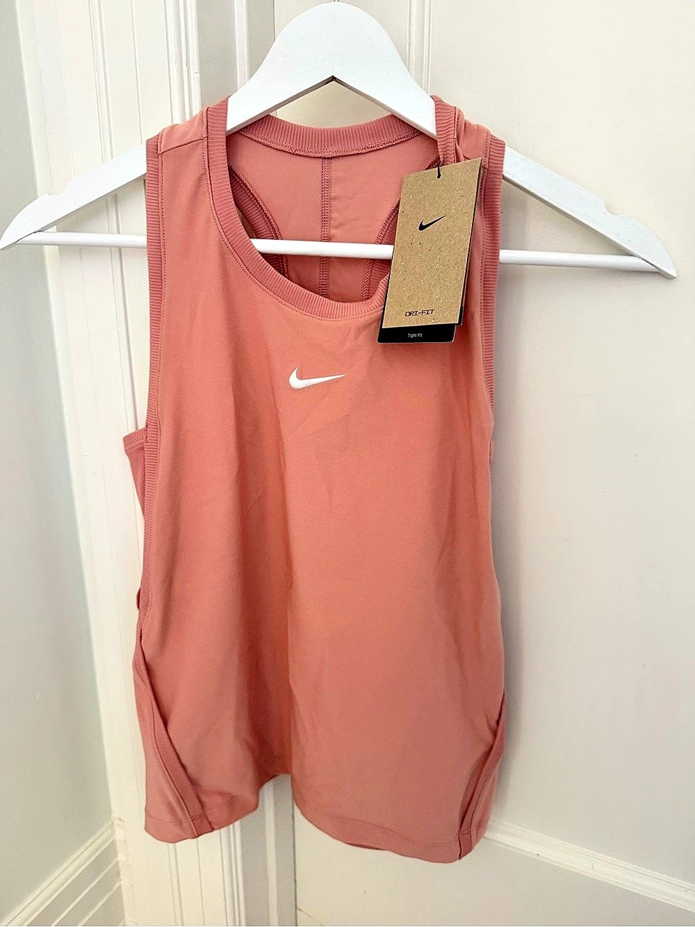 Nike Dri-FIT Tight Fit Tennis Tank Tennis Tank Pink XS NWT